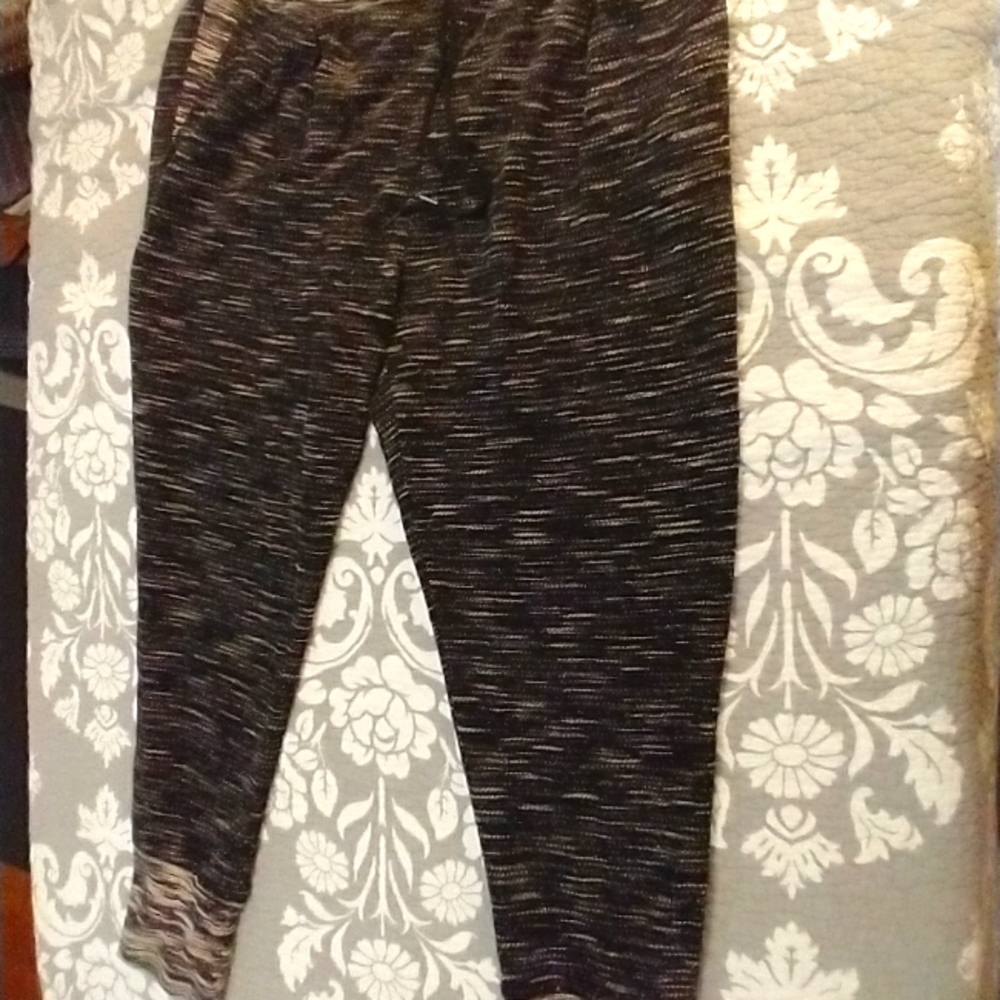 H &M marled joggers